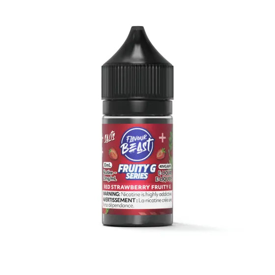 Flavour Beast Fruity G Series - Red Strawberry 30 mL Salt (PROV)