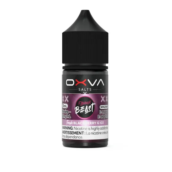 Flavour Beast x OXVA - Fresh Blackberry G Ice 30 mL Salt