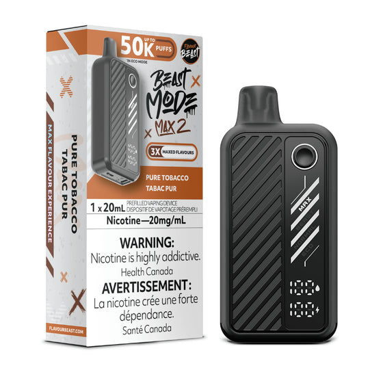 Flavour Beast Beast Mode Max 2 50k - Pure Tobacco (PROV)