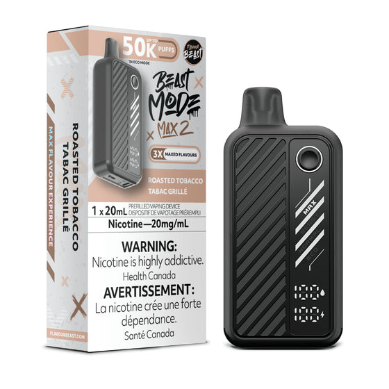 Flavour Beast Beast Mode Max 2 50k - Roasted Tobacco (PROV)