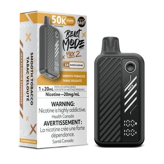 Flavour Beast Beast Mode Max 2 50k - Smooth Tobacco
