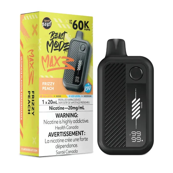 Flavour Beast Beast Mode Max 3 60k - Frizzy Peach Iced