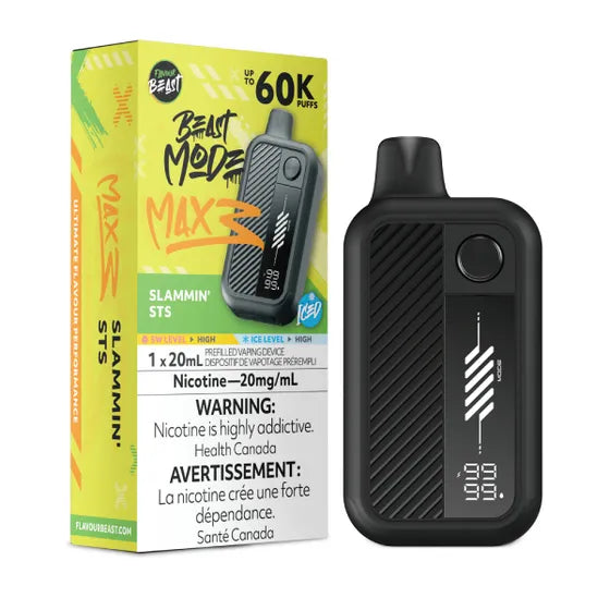 Flavour Beast Beast Mode Max 3 60k - Slammin' STS Iced (PROV)