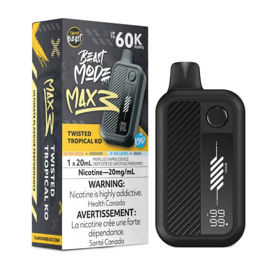Flavour Beast Beast Mode Max 3 60k - Twisted Tropical KO Iced (PROV)