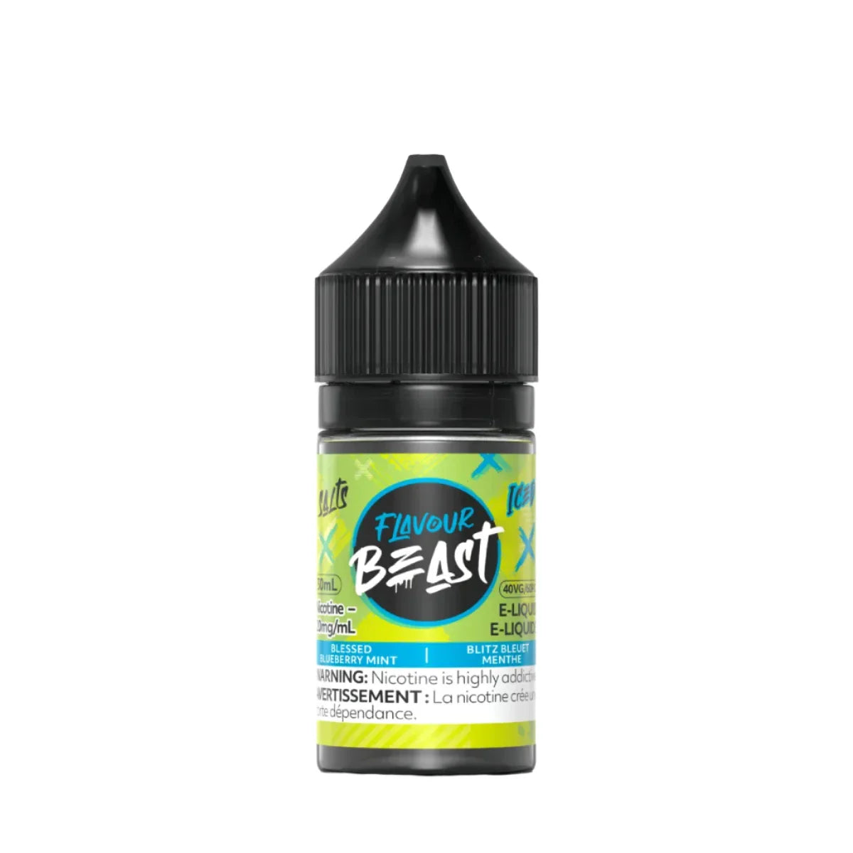Flavour Beast - Blessed Blueberry Mint Iced 30ml Salt (PROV)