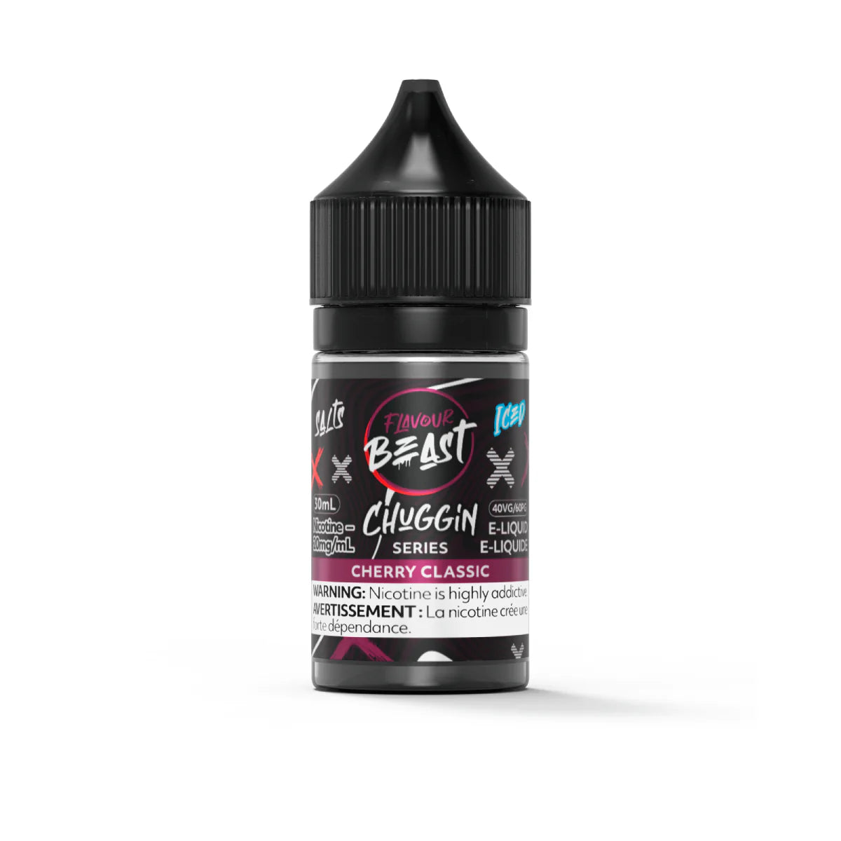 Flavour Beast Chuggin Series - Cherry Classic Iced 30ml Salt (PROV)