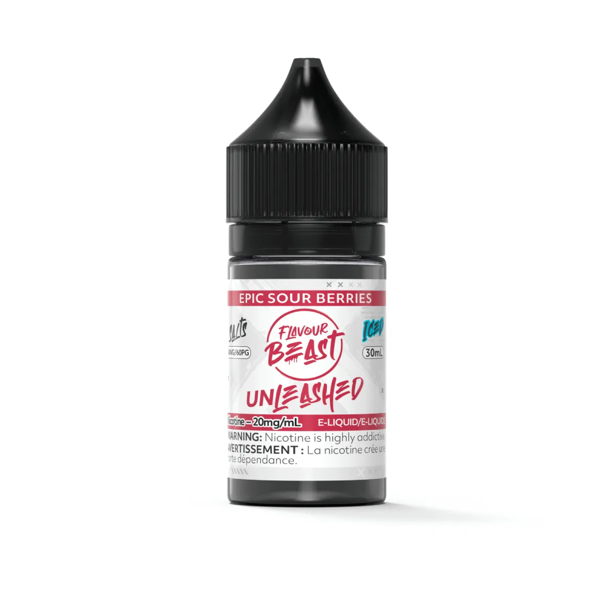 Flavour Beast Unleashed - Epic Sour Berries Iced 30 ml Salt