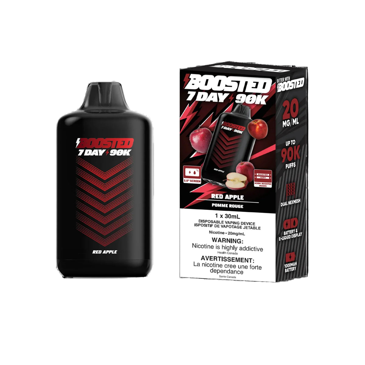 Boosted 7DAY 90k - Red Apple