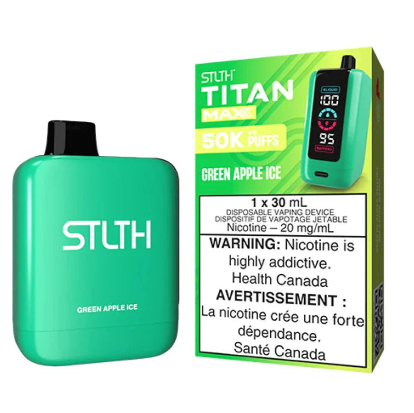 STLTH Titan Max - Green Apple Ice (PROV)