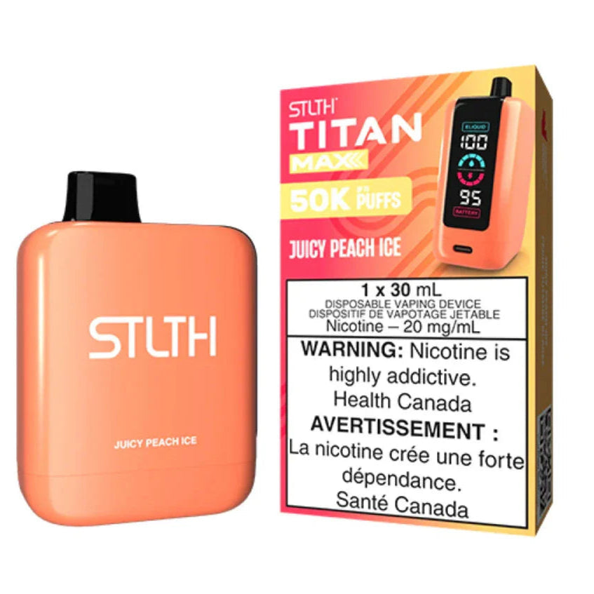 STLTH Titan Max - Juicy Peach Ice (PROV)