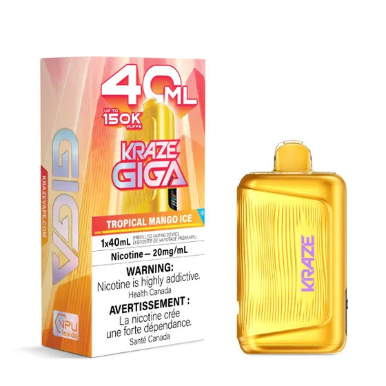 Kraze Giga - Tropical Mango Ice