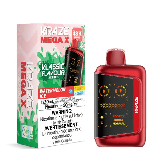 Kraze Mega X Klassic - Watermelon Ice