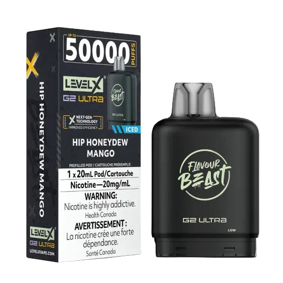 Flavour Beast Level X G2 Ultra 50k - Hip Honeydew Mango Iced (PROV)