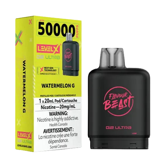Flavour Beast Level X G2 Ultra 50k - Watermelon G