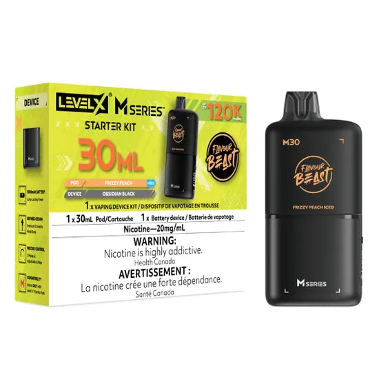 Flavour Beast Level X M Series 120k Starter Kit - Frizzy Peach Iced (PROV)