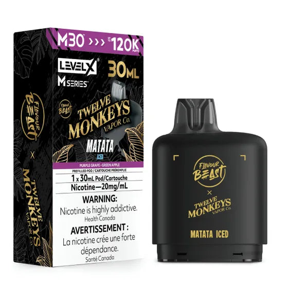 Flavour Beast x Twelve Monkeys Level X M Series 120k - Matata Iced (PROV)