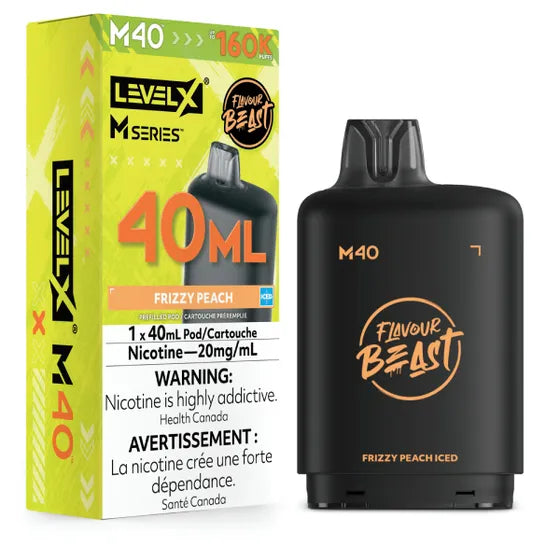 Flavour Beast Level X M Series 160k - Frizzy Peach Iced (PROV)