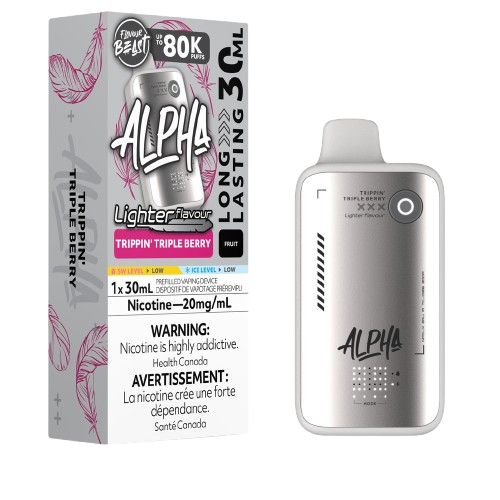 Flavour Beast ALPHA 80k Light Flavours Series - Trippin' Triple Berry (PROV)