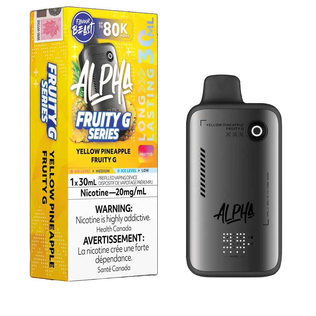 Flavour Beast ALPHA 80k - Yellow Pineapple Fruity G