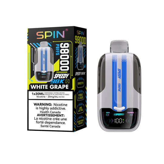 Spin Speedy 98k - White Grape