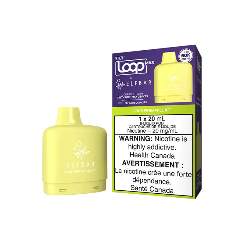 STLTH Loop MAX x ELFBAR 50k - Sour Pineapple Ice
