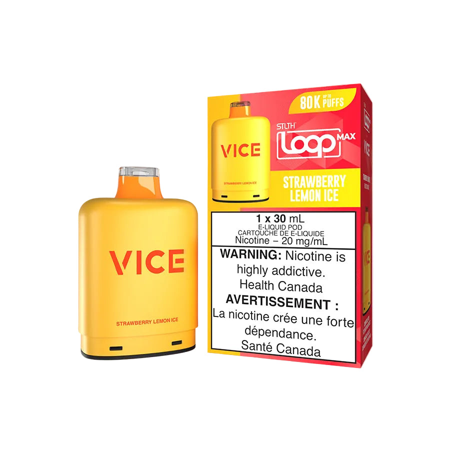 STLTH Loop MAX x Vice - Strawberry Lemon Ice