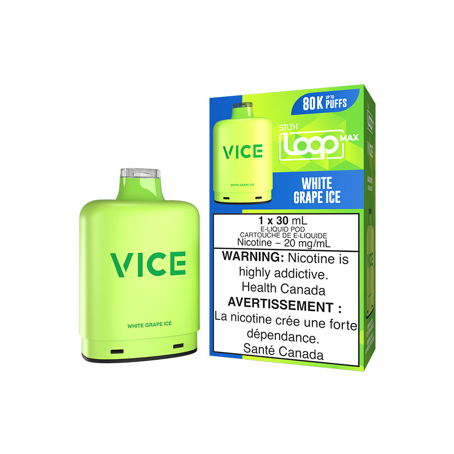 STLTH Loop MAX x Vice - White Grape Ice