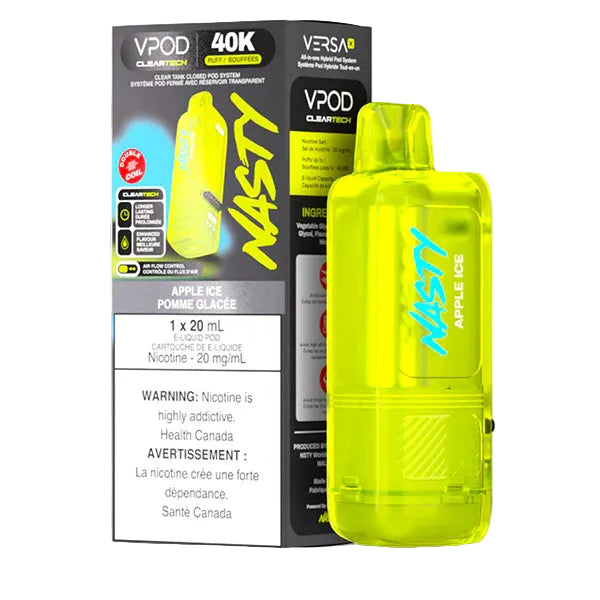 Nasty Versa X Pod 40k - Apple Ice