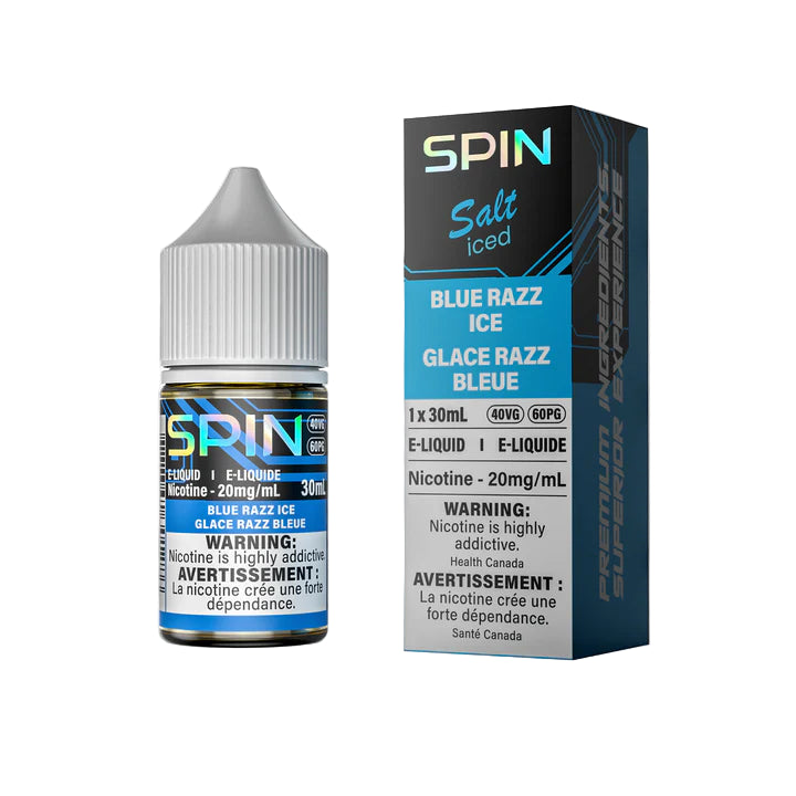 SPIN - Blue Razz Ice 30 ml Salt (PROV)