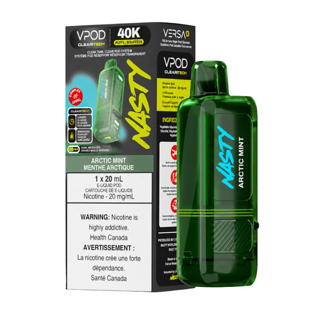 Nasty Versa X Pod 40k - Arctic Mint