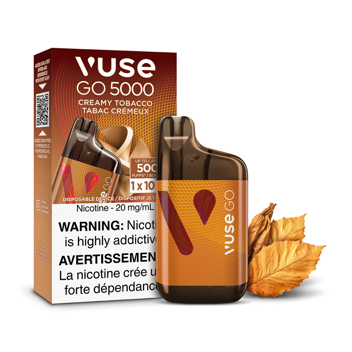 Vuse GO 5000 - Creamy Tobacco