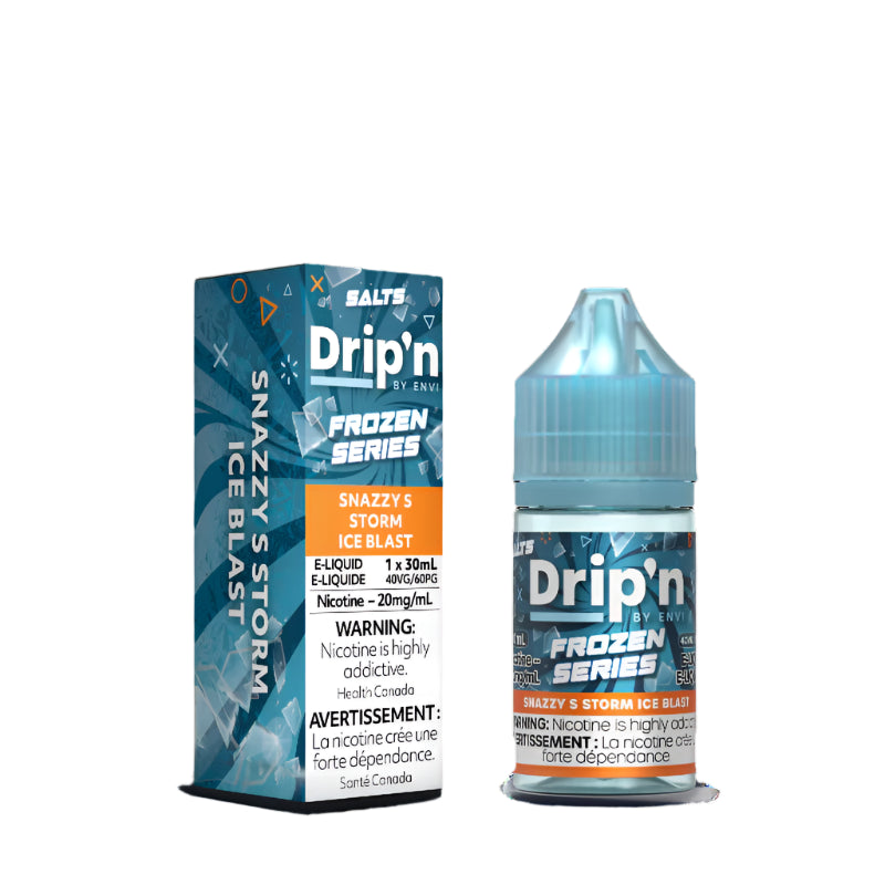 Drip'n by Envi - Frozen Series - Snazzy S Storm Ice Blast 30 ml Salt (PROV)
