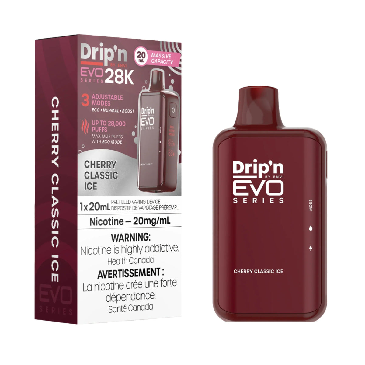 Drip'n Evo 28K - Cherry Classic Ice (PROV)