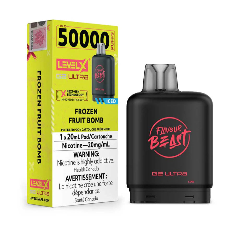 Flavour Beast Level X G2 Ultra 50k - Frozen Fruit Bomb Iced