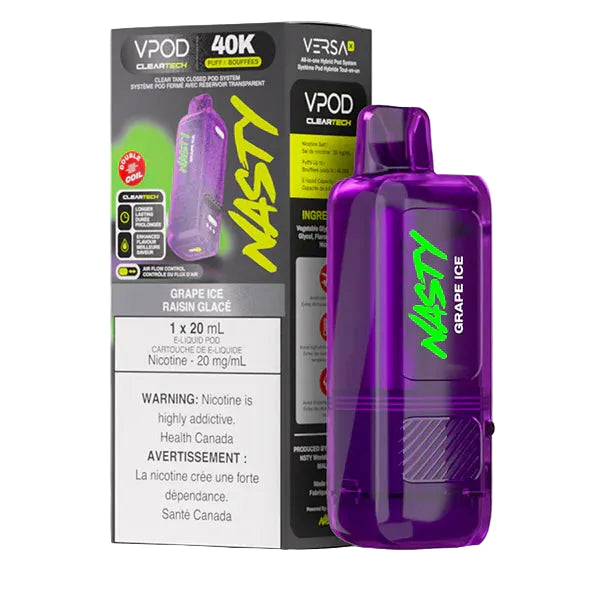 Nasty Versa X Pod 40k - Grape Ice (PROV)