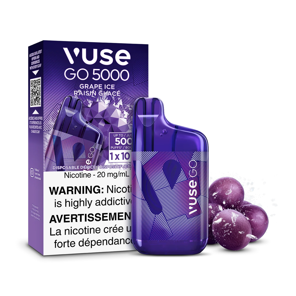 Vuse GO 5000 - Grape Ice