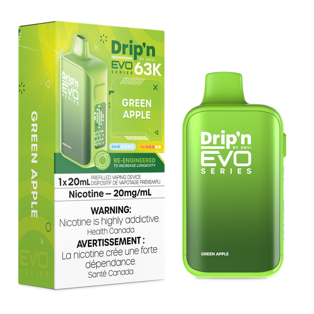 Drip'n Evo 63k - Green Apple