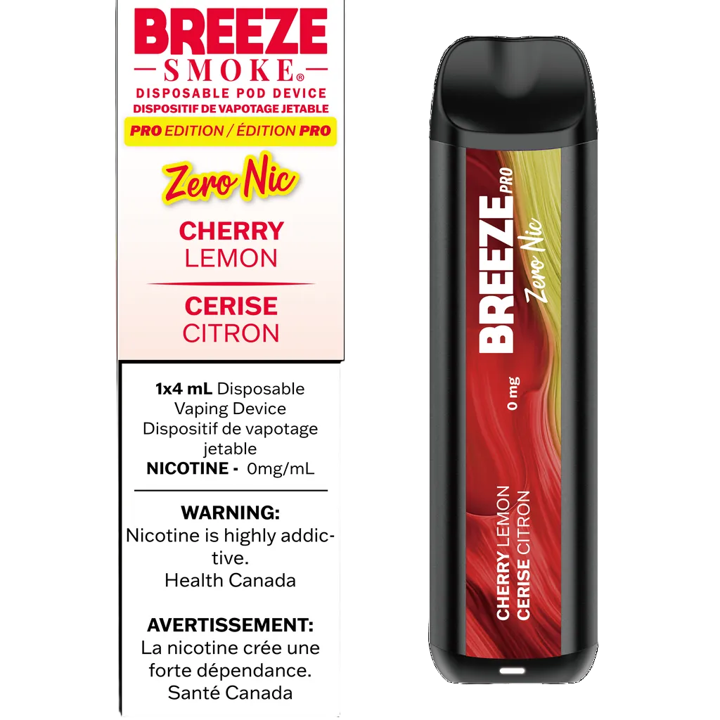 Breeze Zero Nic - Cherry Lemon (PROV)