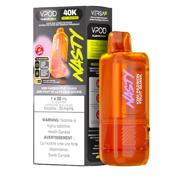 Nasty Versa X Pod 40k - Kiwi Passionfruit Guava (PROV)