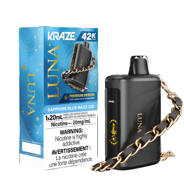 Kraze Luna - Sapphire Blue Razz Ice (PROV)