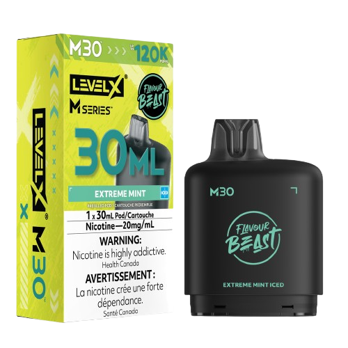 Flavour Beast Level X M Series 120k - Extreme Mint Iced