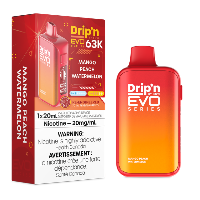 Drip'n Evo 63k - Mango Peach Watermelon