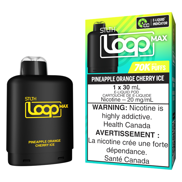 STLTH Loop MAX -  Pineapple Orange Cherry Ice