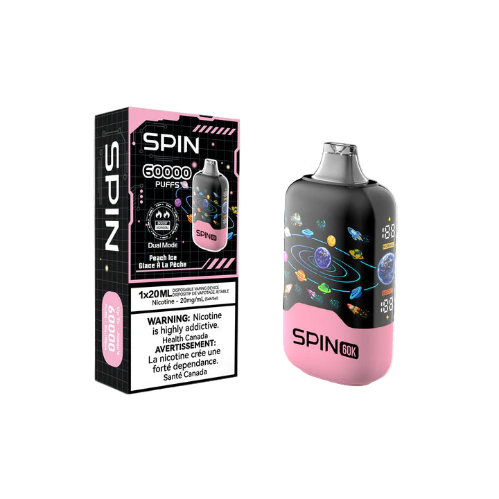 Spin 60k - Peach Ice