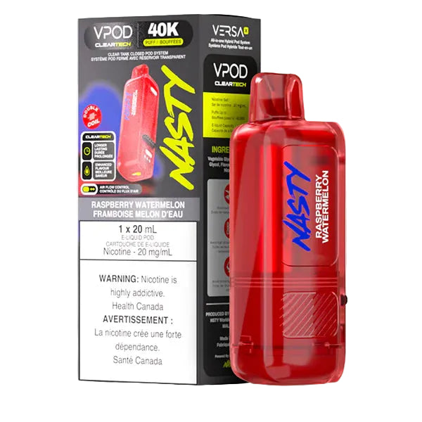 Nasty Versa X Pod 40k - Raspberry Watermelon (PROV)