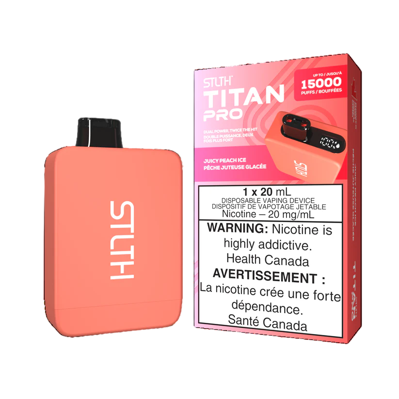 STLTH Titan Pro 15K - Juicy Peach Ice (PROV)