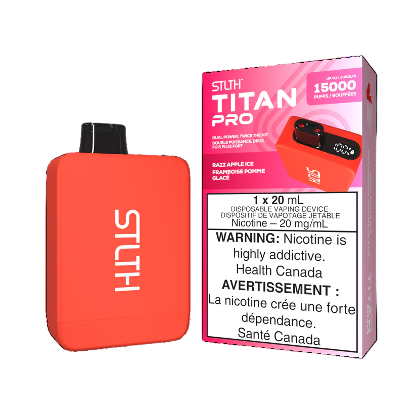 STLTH Titan Pro 15K - Razz Apple Ice (PROV)