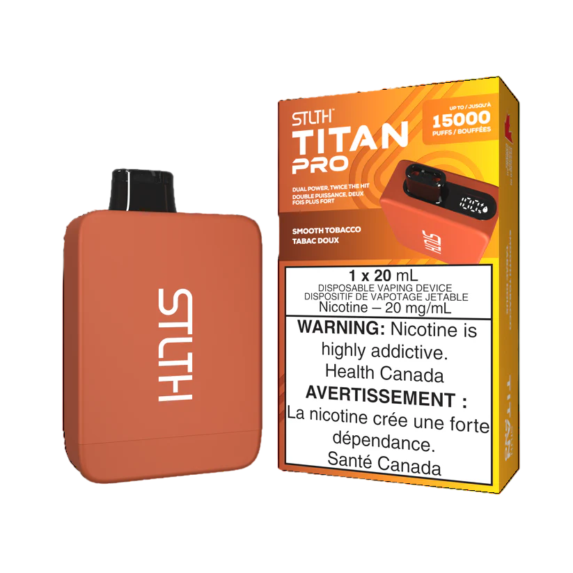 STLTH Titan Pro 15K - Smooth Tobacco (PROV)