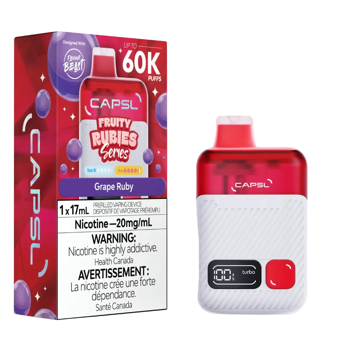 CAPSL AFX17 60k - Fruity Rubies Grape Ruby (PROV)