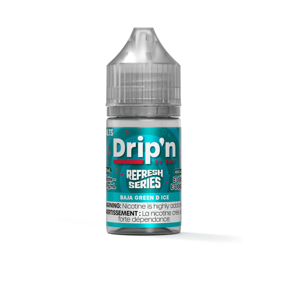 Drip'n by Envi - Refresh Series - Baja Green D Iced 30 ml Salt